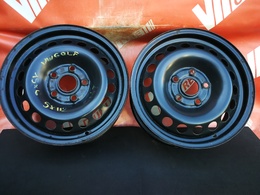 Volkswagen Golf V-VI lemezfelni 15X6J, 5X112X57. ET47 1K0601027C