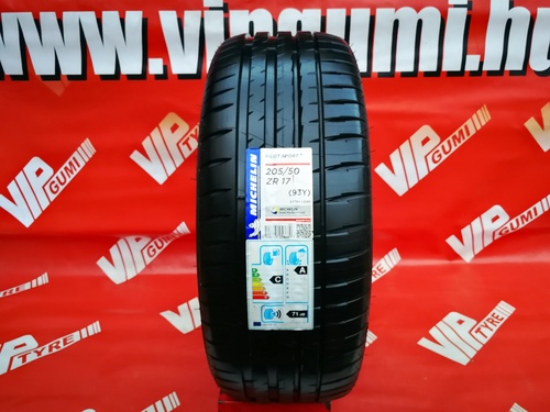 205/50R17 Michelin Pilot Sport 4 FR 93Y XL DOT4718 1db-os!