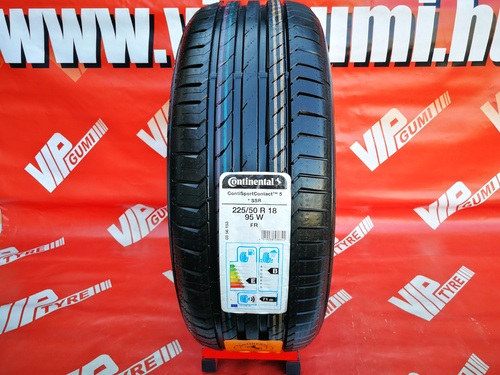 225/50R18 Continental SportContact 5 * SSR RSC Új! DOT0719