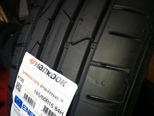 185/60R15 Hankook Ventus Prime3 K125 84H