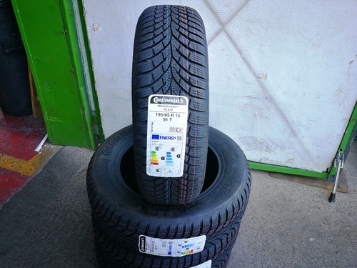 195/65R15 Continental WinterContact TS870 91T
