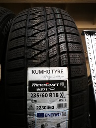 235/60R18 Kumho Wintercraft WS71 SUV 107HXL Új! DOT2721