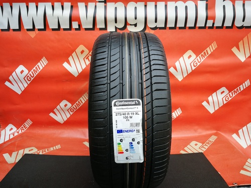 275/40R19 Continental SportContact 5 FR XL Új! DOT1221