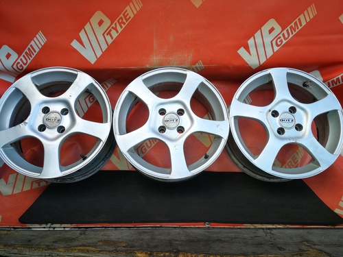 Nissan/VW/Opel alufelni 16X6.5J, 4X100X59.1, ET40  KBA45355