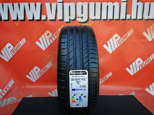 225/45R18 Continental SportContact 5 FR Új! DOT1721 1db-os!